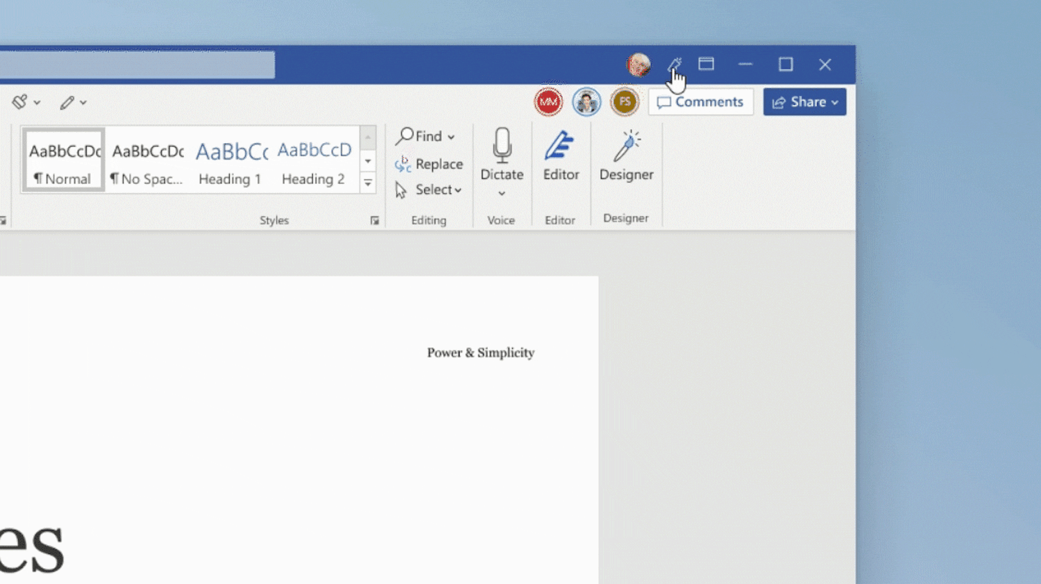 Ny versjon: Word får en oppdatering i den nye versjonen av Microsoft Office-pakken.